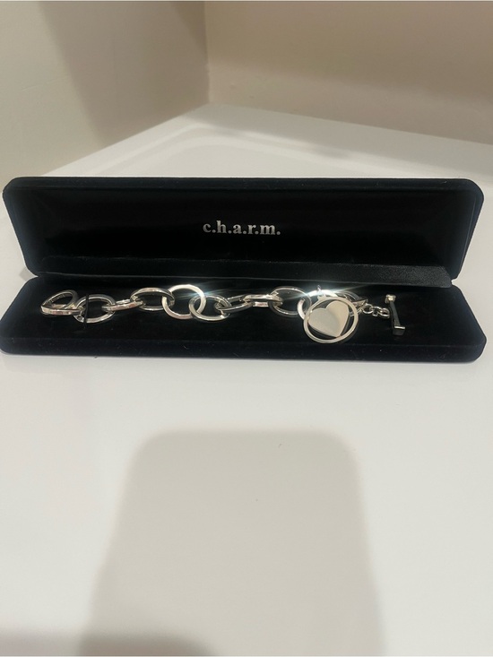 TIFFANY & CO BRACELET WITH A HEART CHARM Bracelet